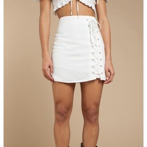 White skirt NWT